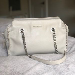 Michael kors Astor grey large satchel NWOT